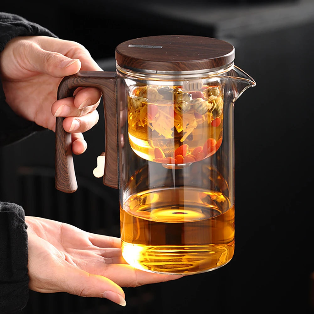 Glass tea pot