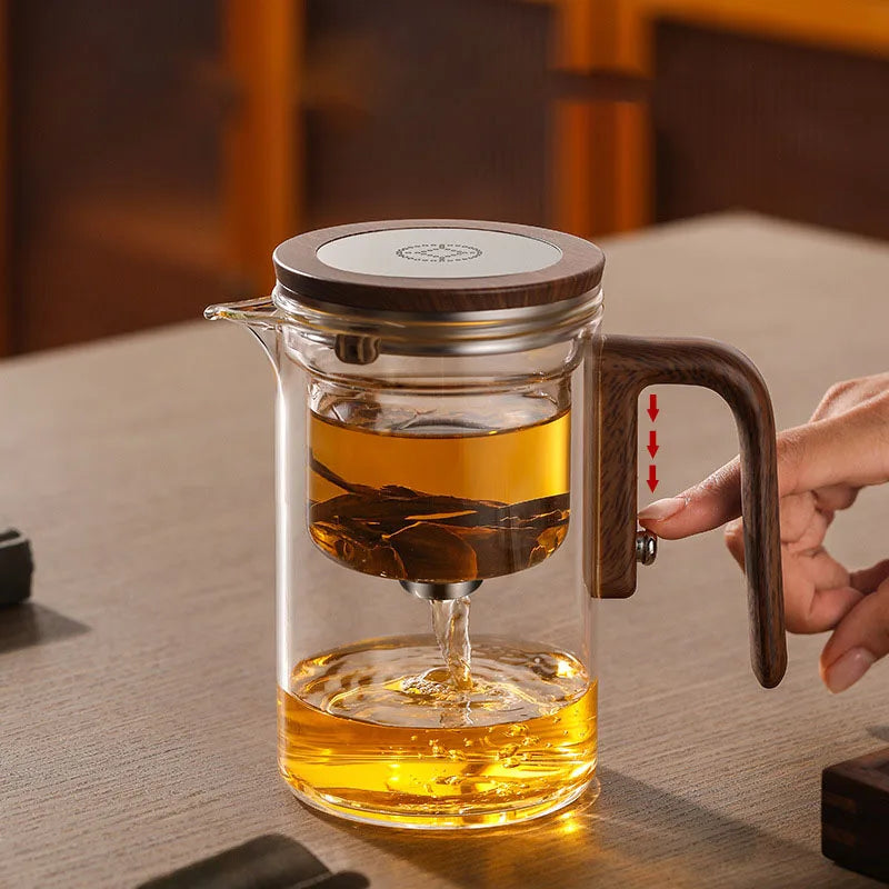 Glass tea pot