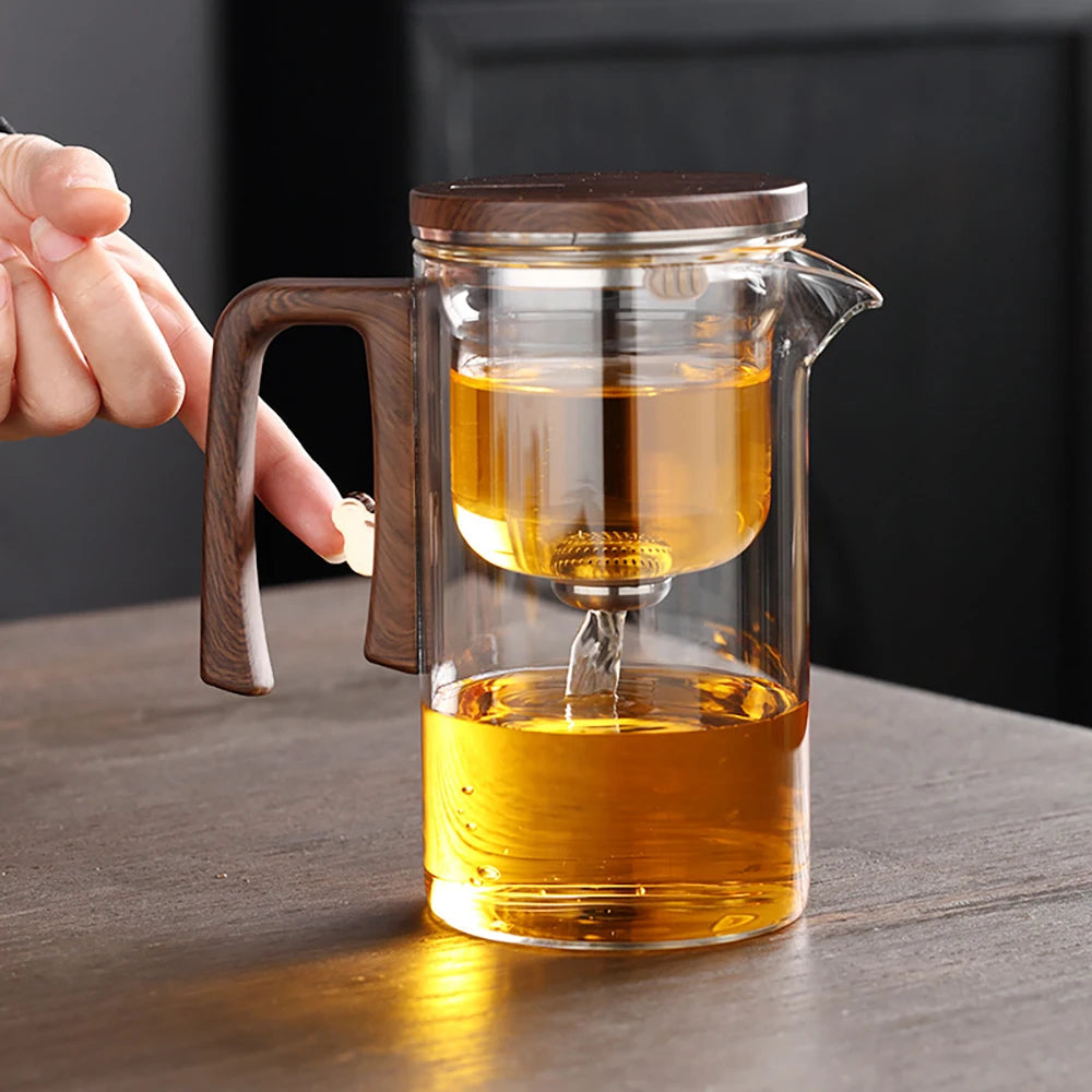 Glass tea pot